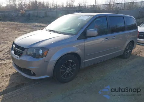 2016 Dodge Grand Caravan Sxt из США, поврежденный, VIN 2C4RDGCG4GR335856